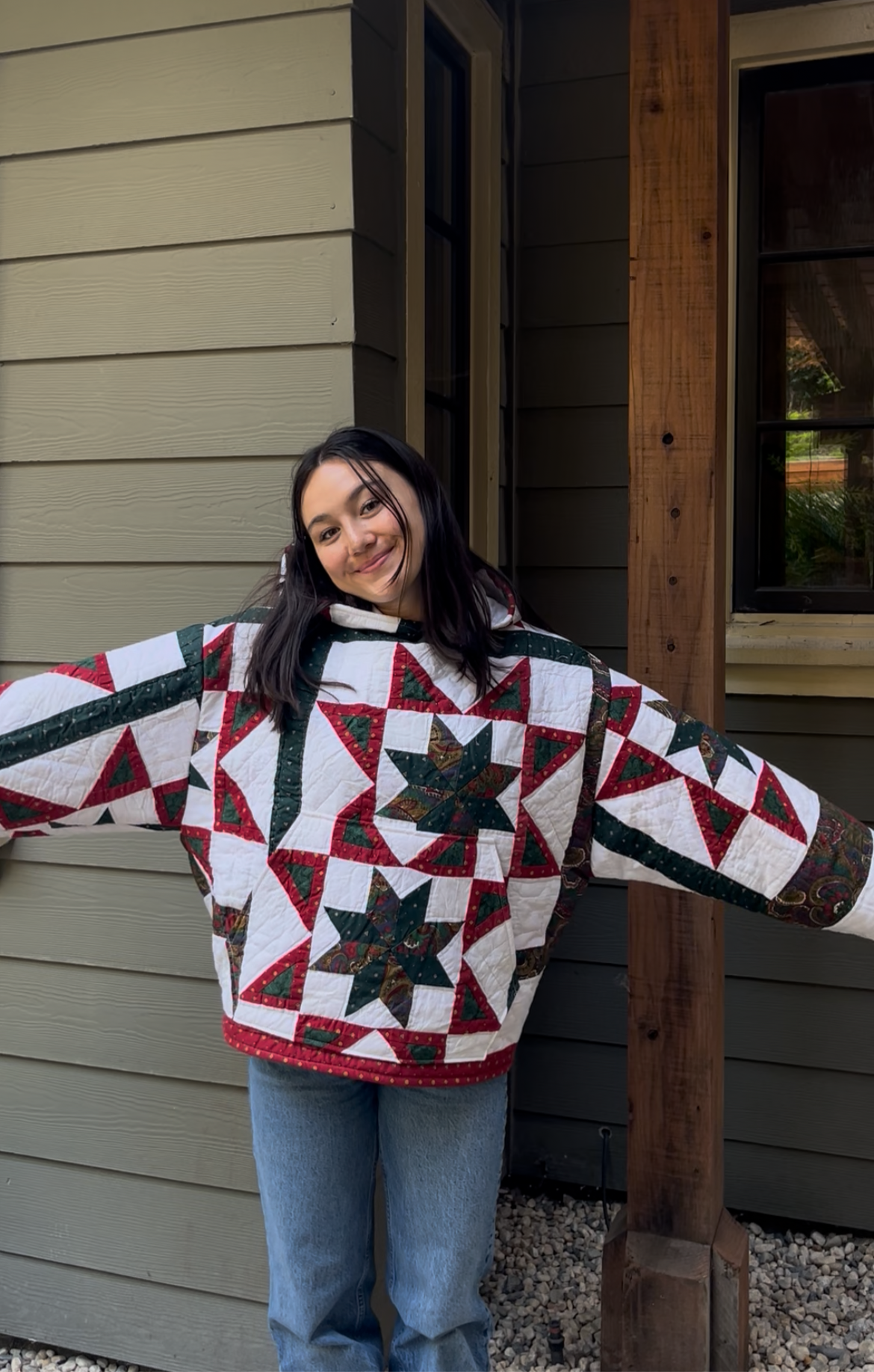 Crimson Sunburst Hoodie (XS-XL)