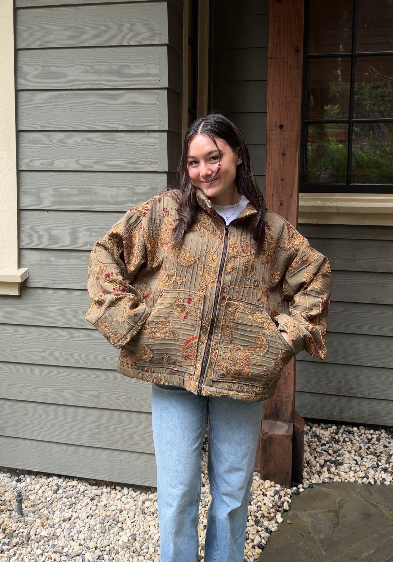 Etched Gold Jacket (XS-XL)
