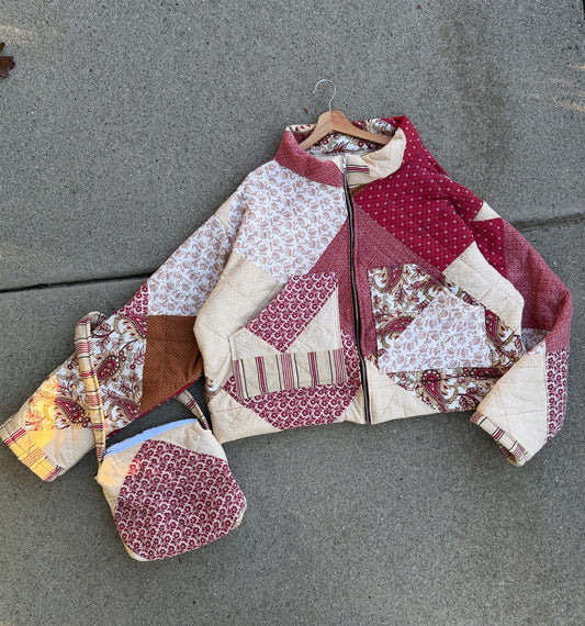 Royal Mosaic Jacket & Tote (S-XXL)