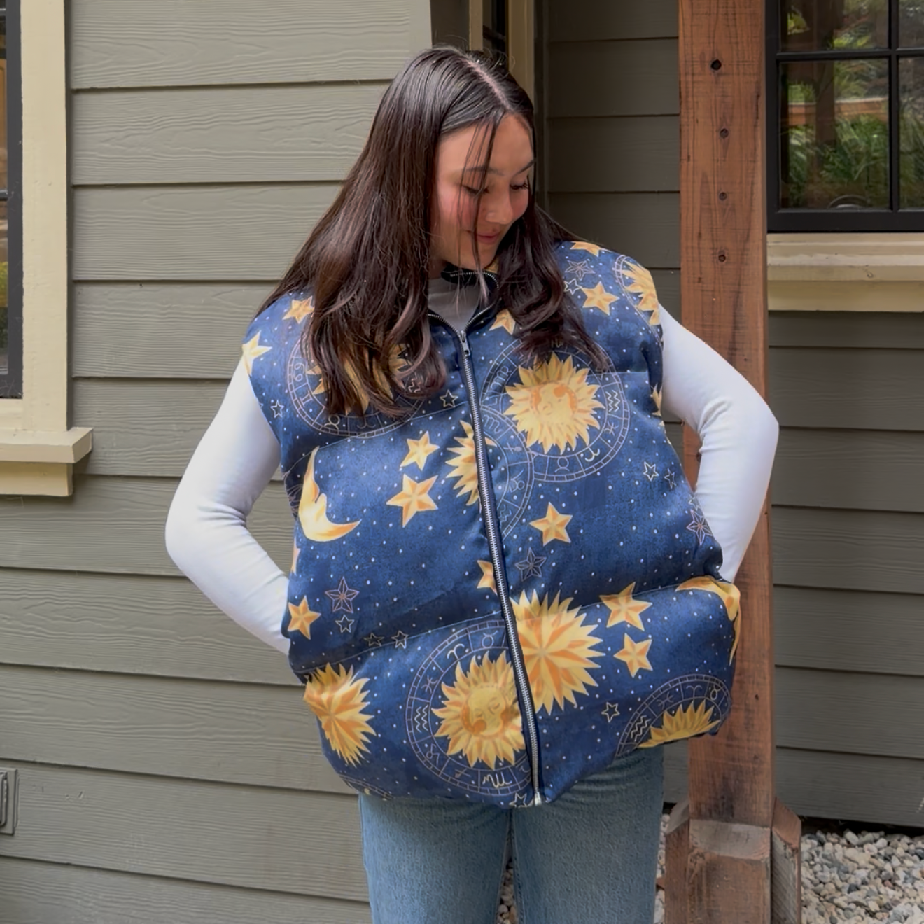 Celestial Puffer Vest (XS-XL)